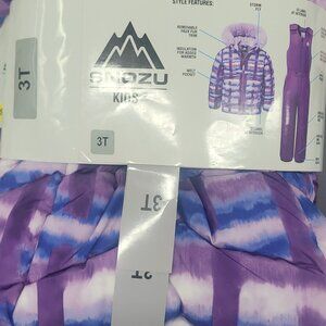 Coat snow suit combo